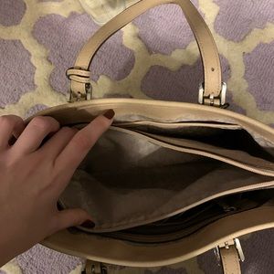 SOLD. Blush/ Tan Michael Korrs  purse. Best offer